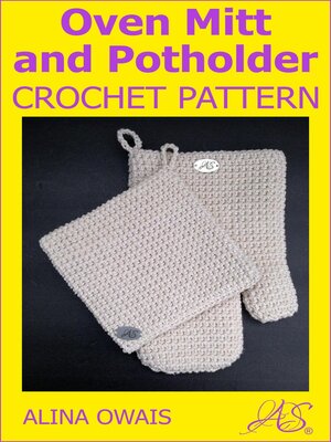 cover image of Oven Mitt and Potholder Crochet Pattern